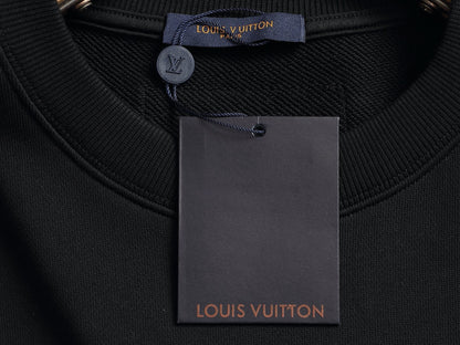 260813 New high-quality pocket embroidered round-neck hoodie
