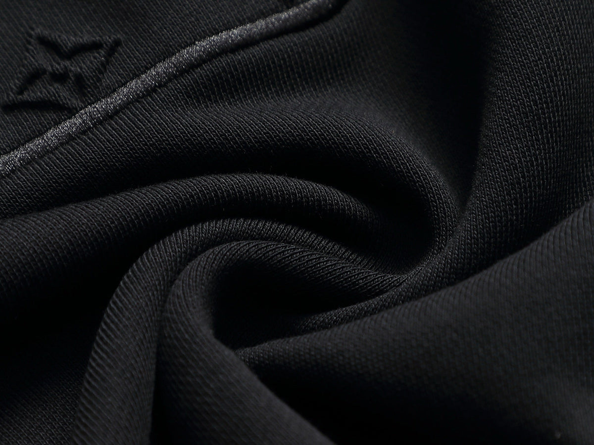 260813 New high-quality pocket embroidered round-neck hoodie