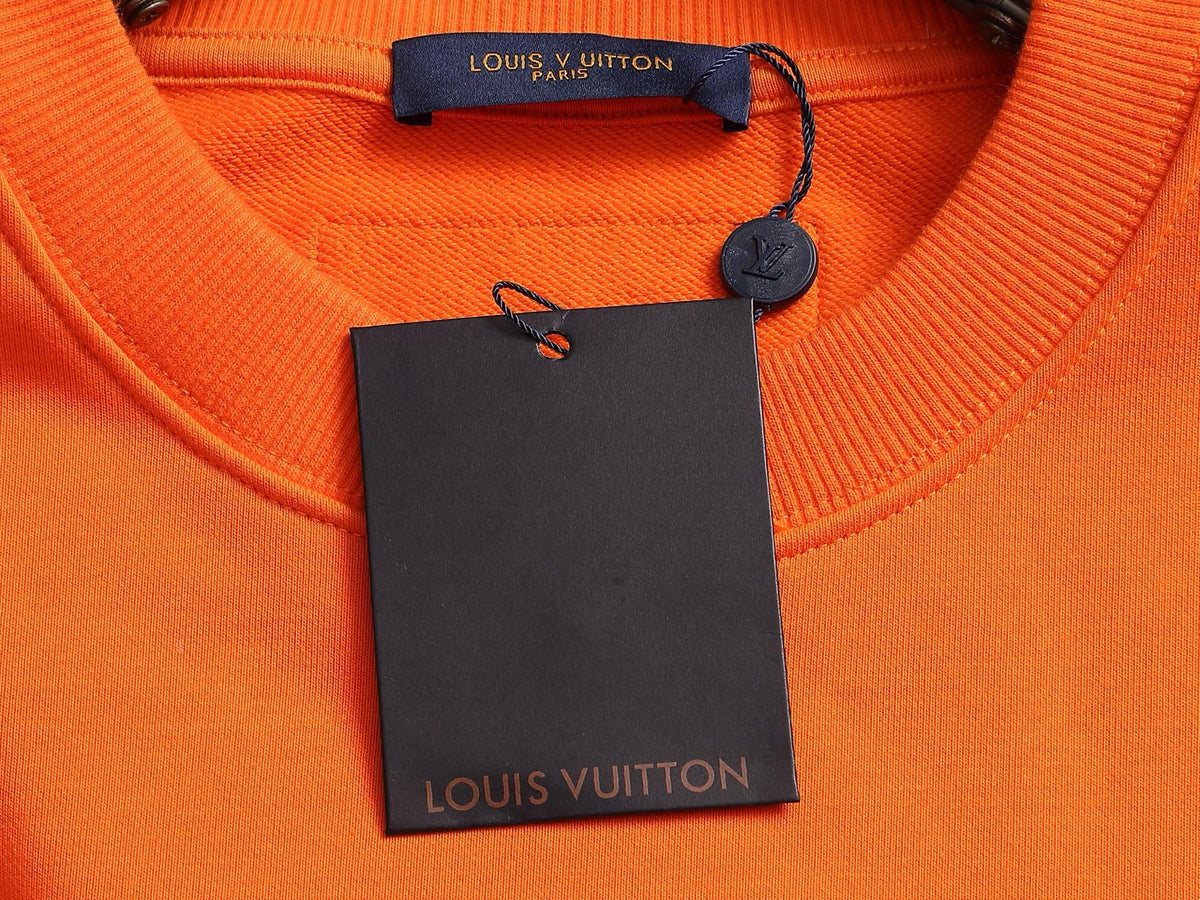 260813 New high-quality pocket embroidered round-neck hoodie