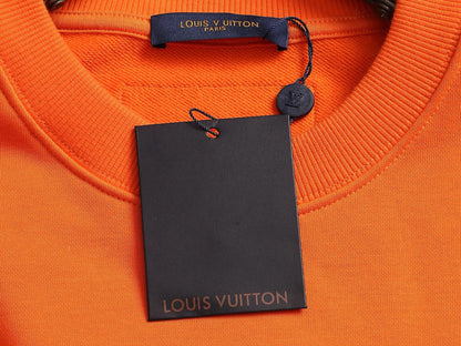 260813 New high-quality pocket embroidered round-neck hoodie