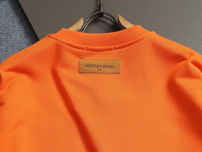 260813 New high-quality pocket embroidered round-neck hoodie