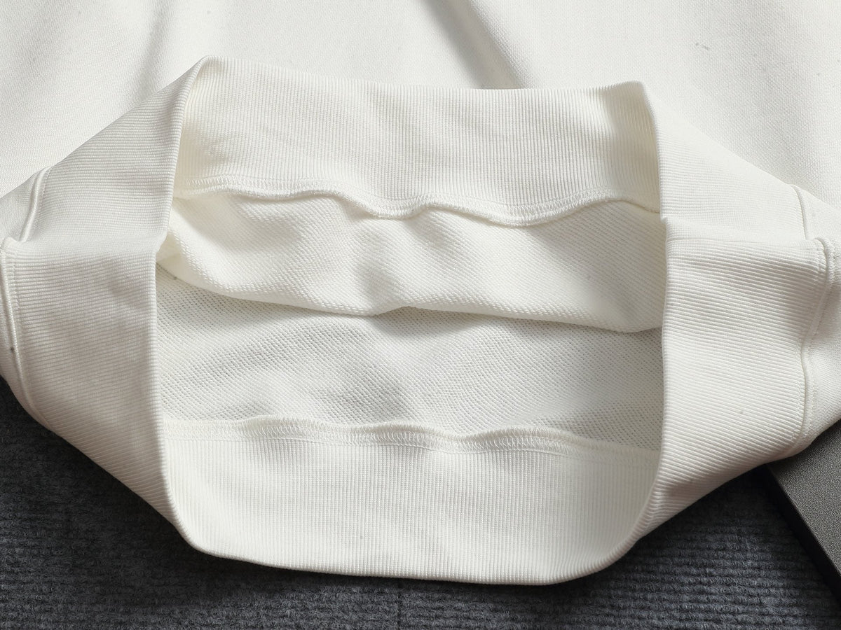 260813 New high-quality pocket embroidered round-neck hoodie