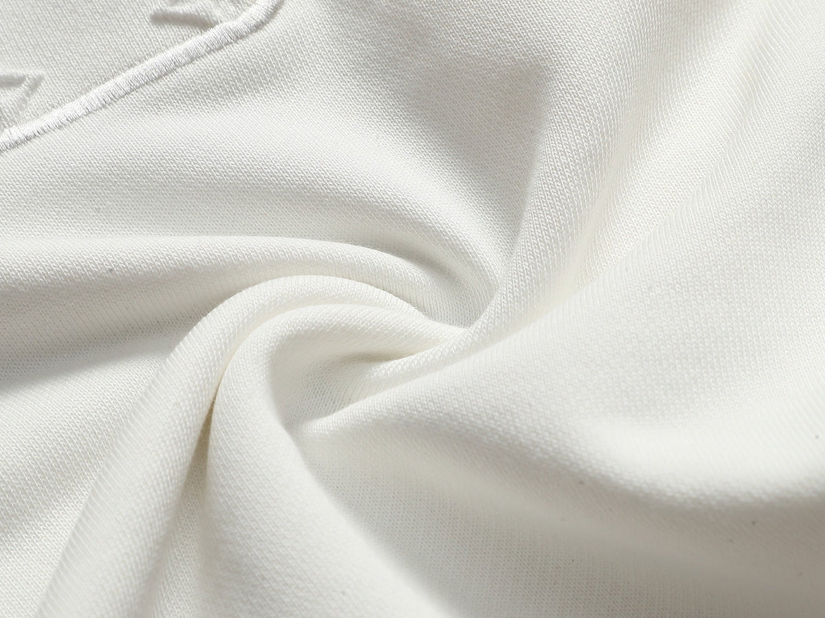 260813 New high-quality pocket embroidered round-neck hoodie