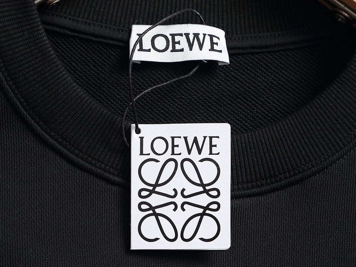 260813 New high-quality embroidered multi-color candy round-neck hoodie