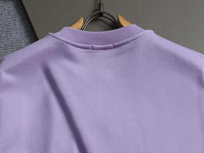 260813 New high-quality embroidered multi-color candy round-neck hoodie