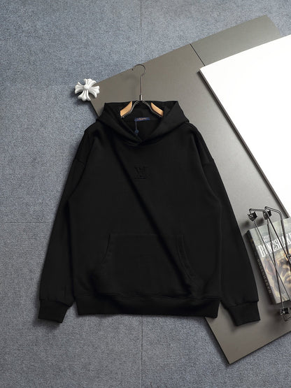 260813 New high-quality raised and recessed embroidery multi-color candy hoodie shirt