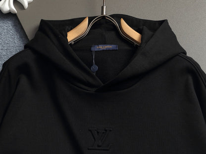 260813 New high-quality raised and recessed embroidery multi-color candy hoodie shirt