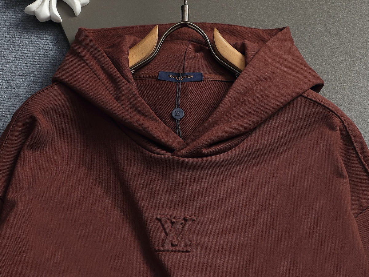 260813 New high-quality raised and recessed embroidery multi-color candy hoodie shirt
