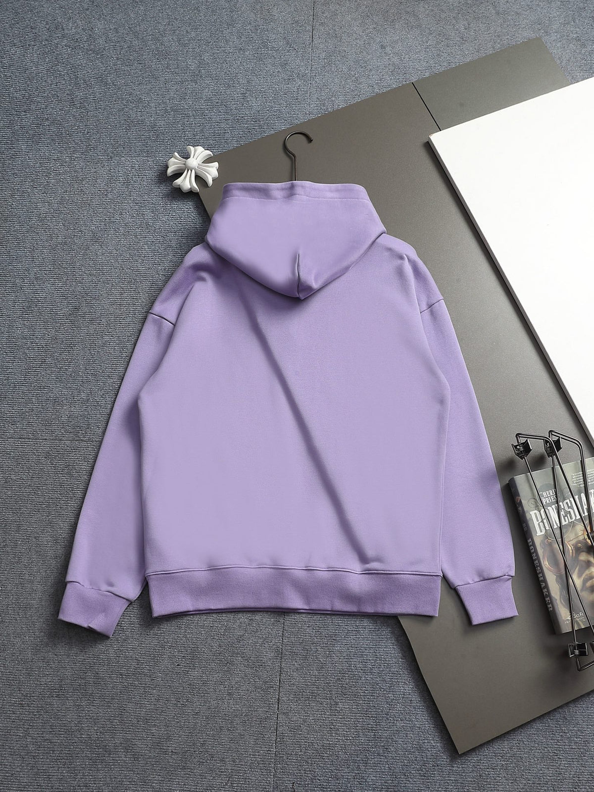 260813 New high-quality raised and recessed embroidery multi-color candy hoodie shirt