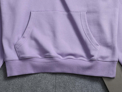 260813 New high-quality raised and recessed embroidery multi-color candy hoodie shirt