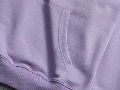 260813 New high-quality raised and recessed embroidery multi-color candy hoodie shirt
