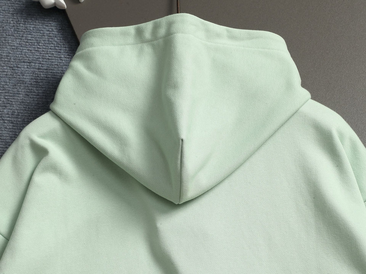 260813 New high-quality raised and recessed embroidery multi-color candy hoodie shirt