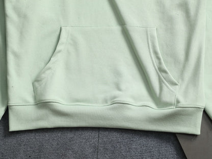 260813 New high-quality raised and recessed embroidery multi-color candy hoodie shirt