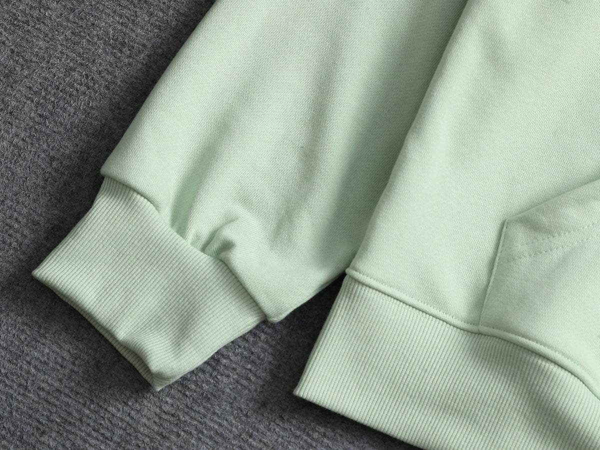 260813 New high-quality raised and recessed embroidery multi-color candy hoodie shirt