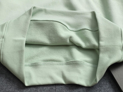 260813 New high-quality raised and recessed embroidery multi-color candy hoodie shirt