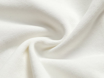 260813 New high-quality raised and recessed embroidery round-neck pullover shirt