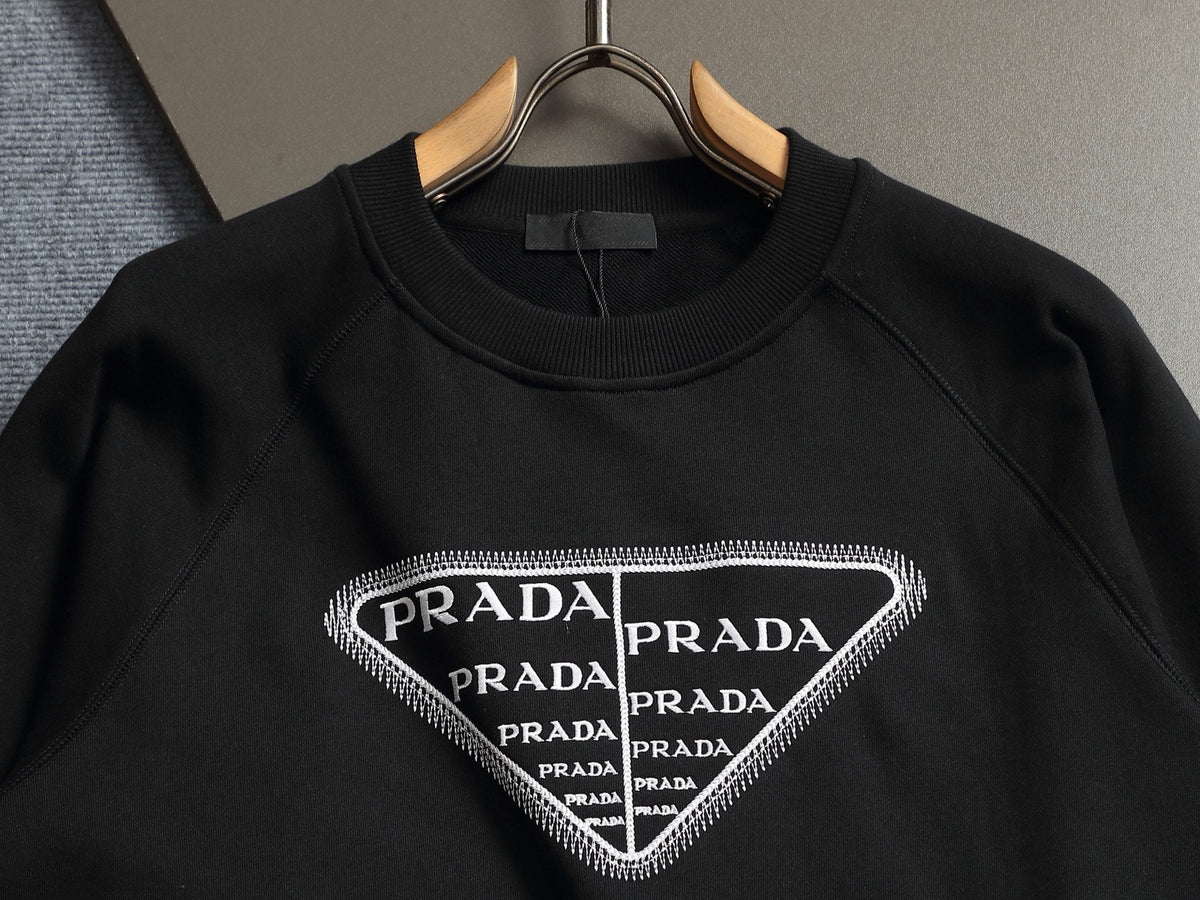 260813 New high-quality classic simple icon crewneck hoodie
