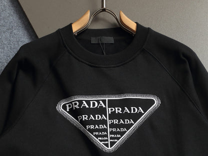 260813 New high-quality classic simple icon crewneck hoodie