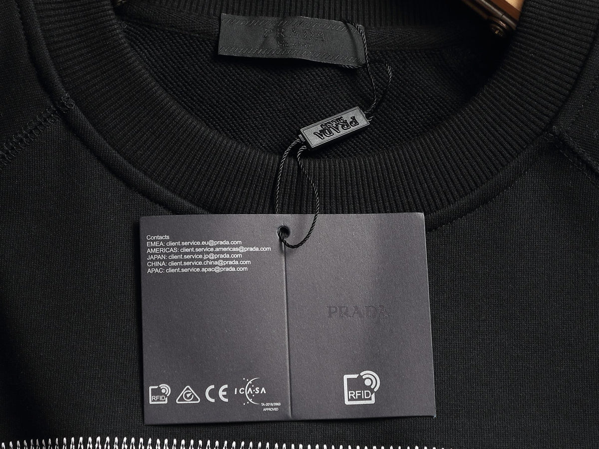 260813 New high-quality classic simple icon crewneck hoodie