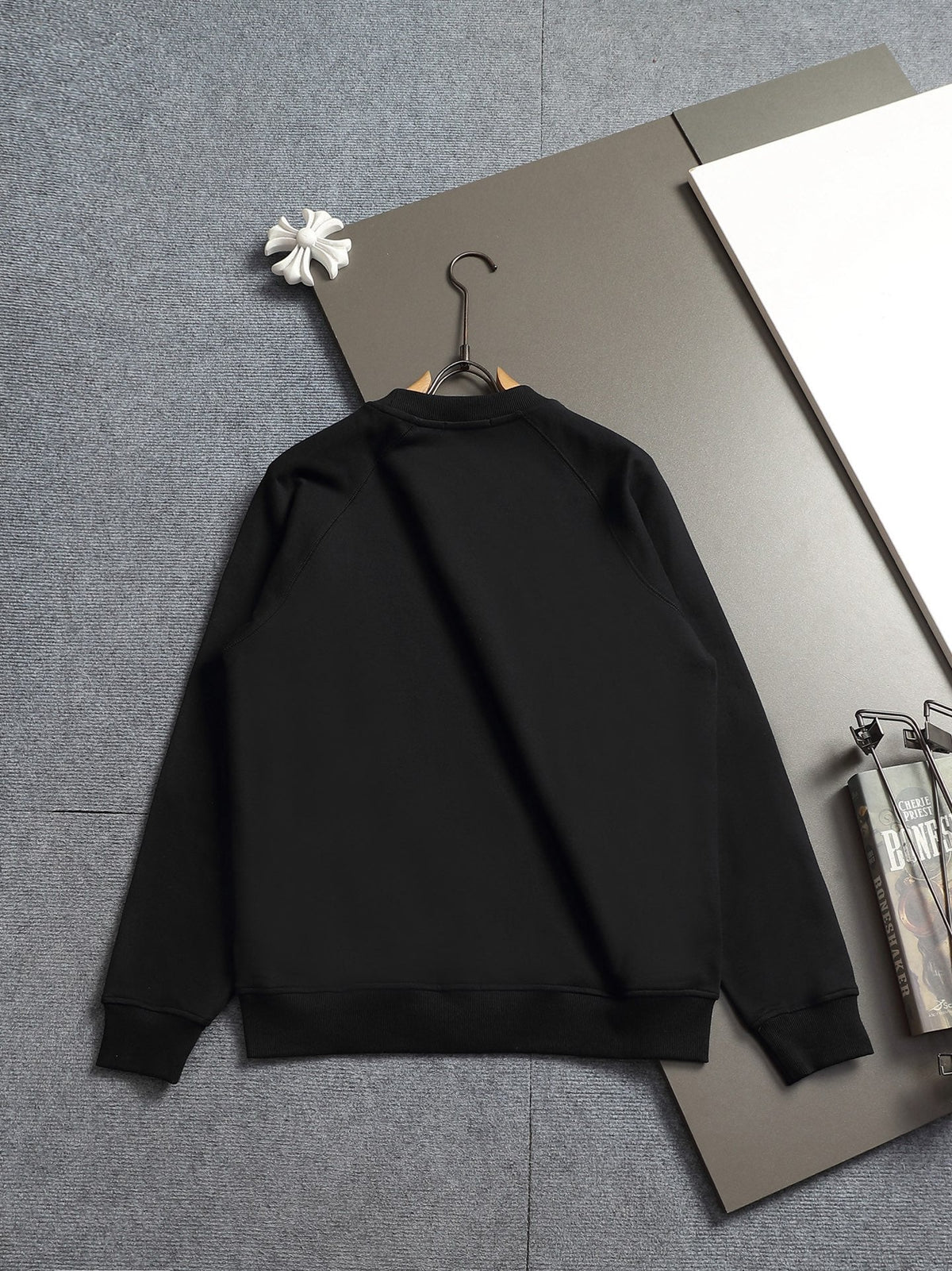 260813 New high-quality classic simple icon crewneck hoodie