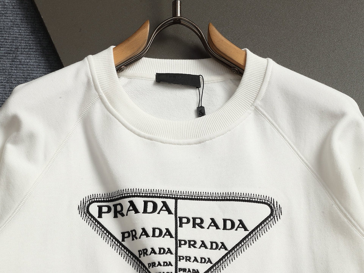 260813 New high-quality classic simple icon crewneck hoodie