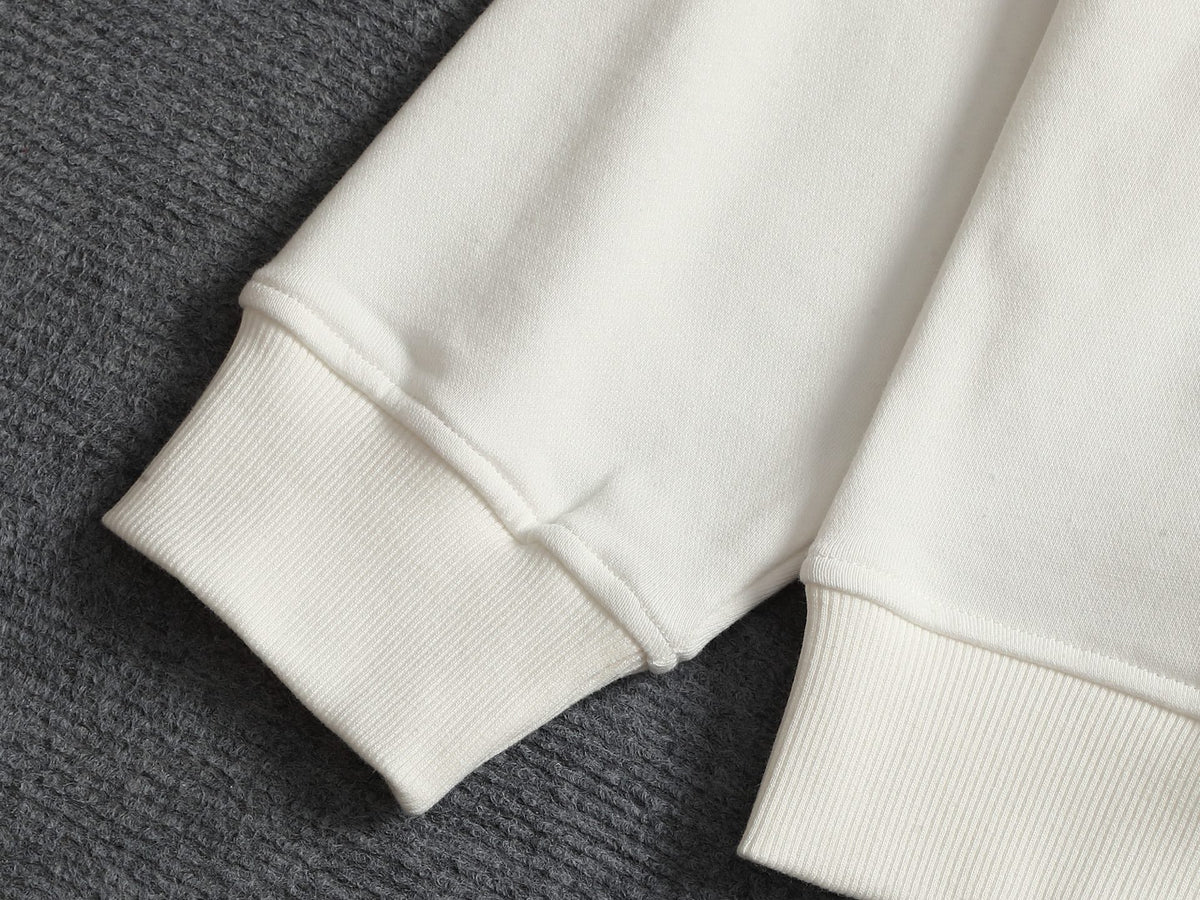 260813 New high-quality classic simple icon crewneck hoodie