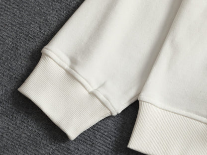 260813 New high-quality classic simple icon crewneck hoodie