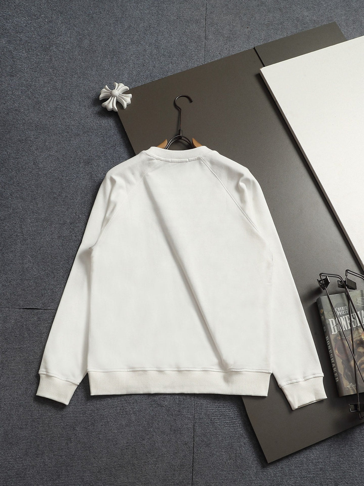 260813 New high-quality classic simple icon crewneck hoodie