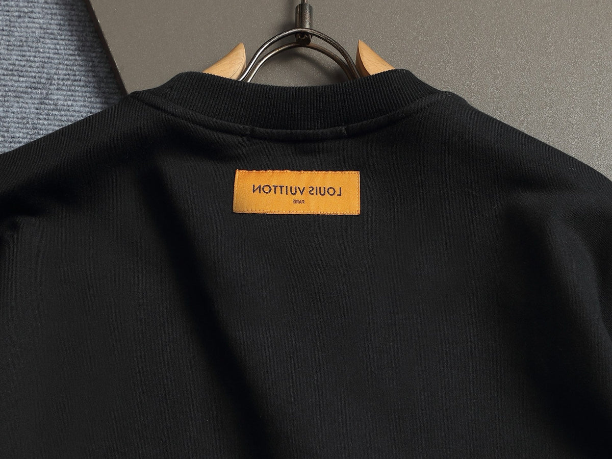 260813 New high-quality classic simple round-neck hoodie