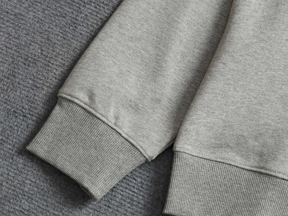 260813 New high-quality classic simple round-neck hoodie