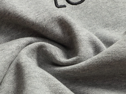 260813 New high-quality classic simple round-neck hoodie
