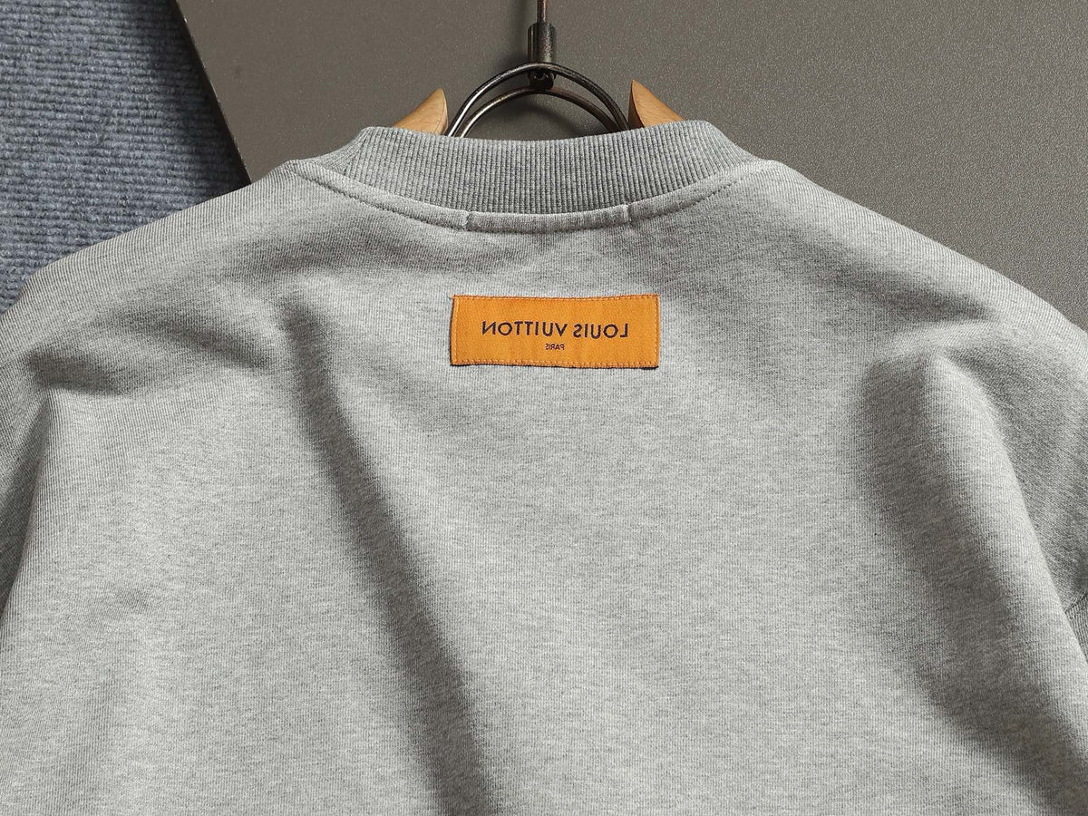 260813 New high-quality classic simple round-neck hoodie
