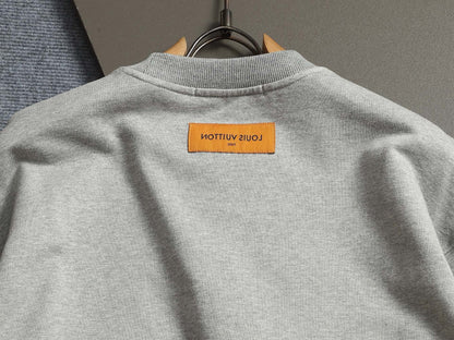 260813 New high-quality classic simple round-neck hoodie