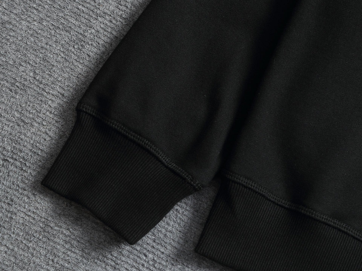 260813 New high-quality classic logo pure cotton round-neck hoodie
