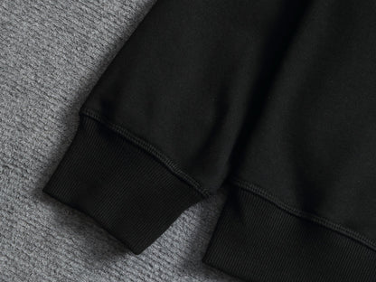 260813 New high-quality classic logo pure cotton round-neck hoodie