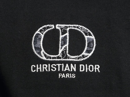 260813 New high-quality classic logo pure cotton round-neck hoodie