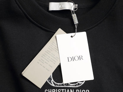 260813 New high-quality classic logo pure cotton round-neck hoodie