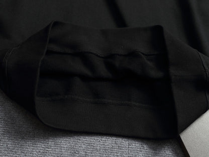 260813 New high-quality classic logo pure cotton round-neck hoodie