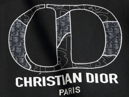 260813 New high-quality classic logo pure cotton round-neck hoodie