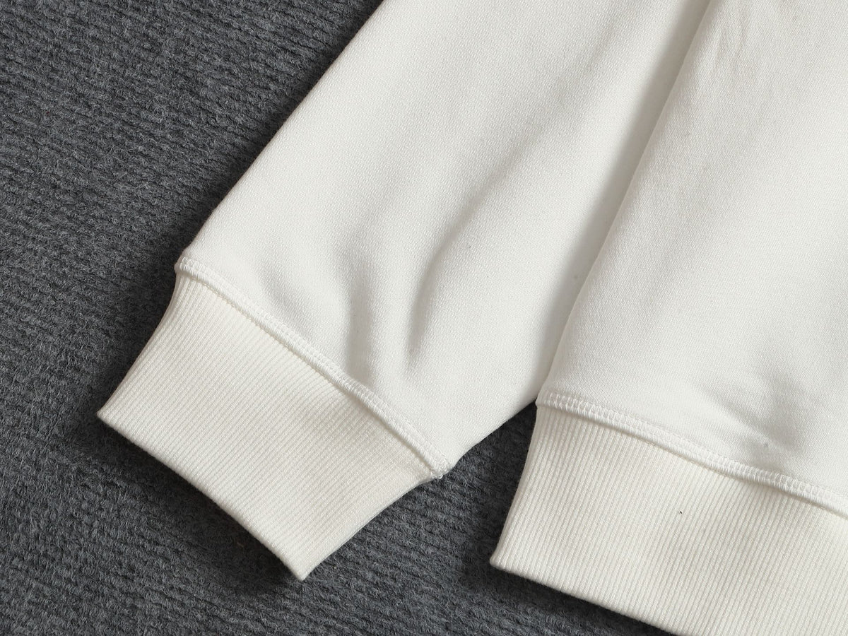 260813 New high-quality classic logo pure cotton round-neck hoodie