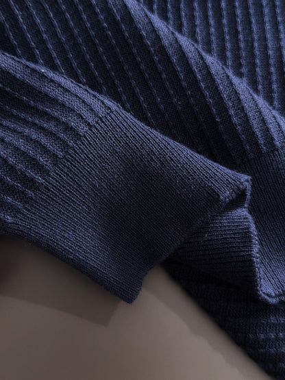 260820 New high-quality combed cotton yarn knitted polo shirt