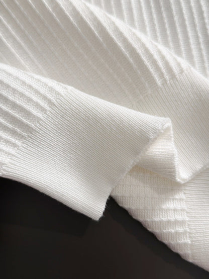 260820 New high-quality combed cotton yarn knitted polo shirt