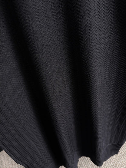 260820 New high-quality combed cotton yarn knitted polo shirt
