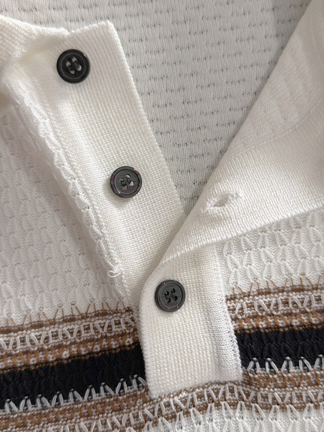 260820 New high-quality combed cotton yarn knitted polo shirt