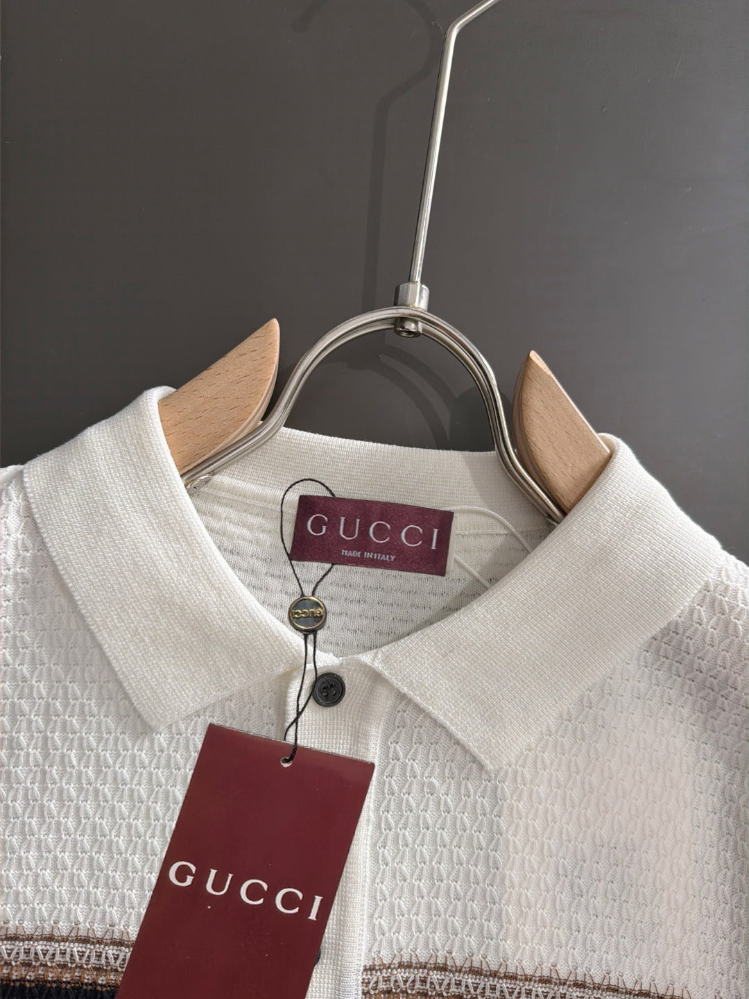 260820 New high-quality combed cotton yarn knitted polo shirt