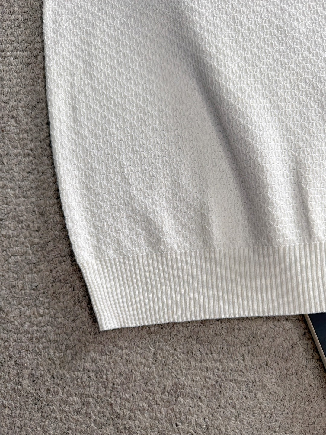 260820 New high-quality combed cotton yarn knitted polo shirt