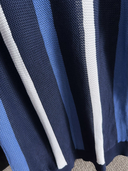 260820 New high-quality combed cotton yarn knitted polo shirt