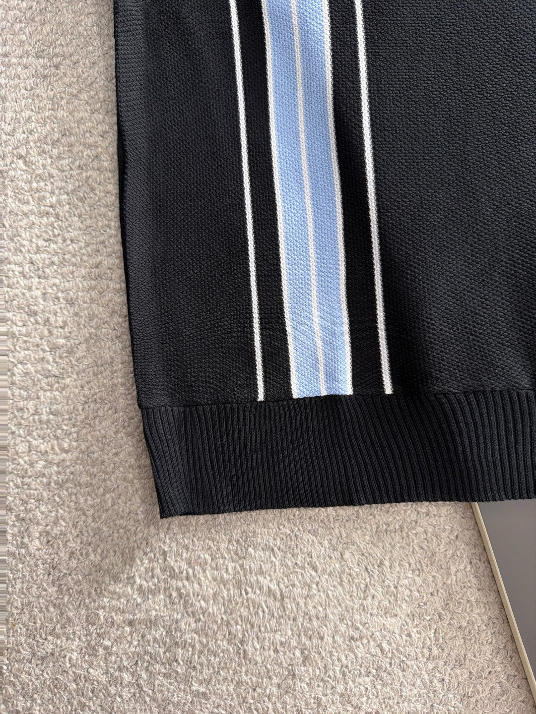 260820 New high-quality combed cotton yarn knitted polo shirt