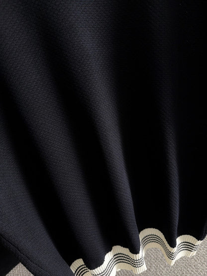 260820 New high-quality combed cotton yarn knitted polo shirt
