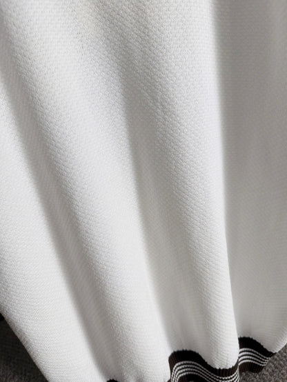 260820 New high-quality combed cotton yarn knitted polo shirt
